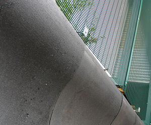 Rubber barrier and steel fence HVM system creates Impakt