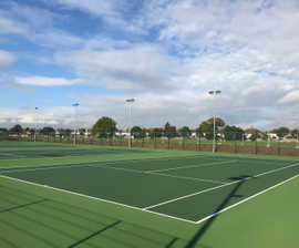Sports fencing for Gunnersbury Park redevelopment