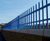 Vertical solid bar steel railings 5