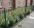 Vertical Bar Railings - solid steel fencing 1