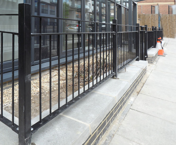 Bushberry Railings - metal residential fencing