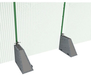 RDS StrongHold S455-358 - steel temporary anti-climb site fencing system
