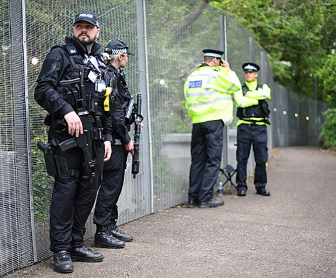 Zaun temporary security fencing selected for G7 Summit