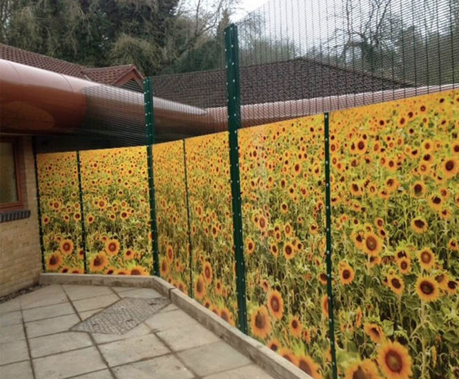 Fencing to Calm Patients in MHU
