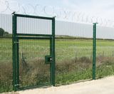358 Pedestrian Gates - steel mesh security gate for safe walkway access - on this page