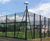 Integrated floodlight posts for sports fencing 0