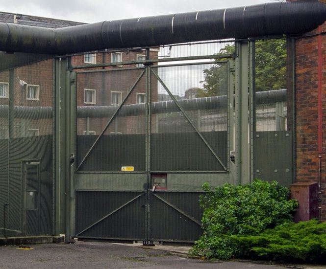 NOMS Approved Prison Gates - steel security gates for prison fencing