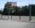 Recessed MUGA Goal End - steel sports fence goal for multi-use courts 1