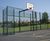Recessed MUGA Goal End - steel sports fence goal for multi-use courts 2