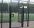 Twin Wire Pedestrian Gates - steel mesh swing gate for secure access 4