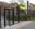Twin Wire Pedestrian Gates - steel mesh swing gate for secure access 6