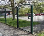 Twin Wire Pedestrian Gates - steel mesh swing gate for secure access