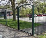 Twin Wire Pedestrian Gates - steel mesh swing gate for secure access - on this page