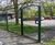 Twin Wire Pedestrian Gates - steel mesh swing gate for secure access 0