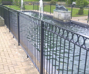 Holloway decorative steel railings