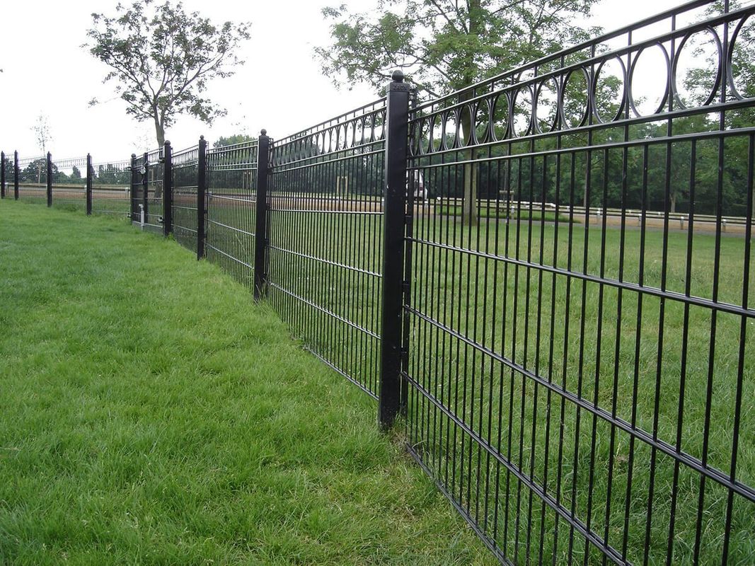 Images for Zariba® twin wire mesh fencing with ring top design