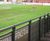 Spectator Rails - steel sports pitch barrier 4
