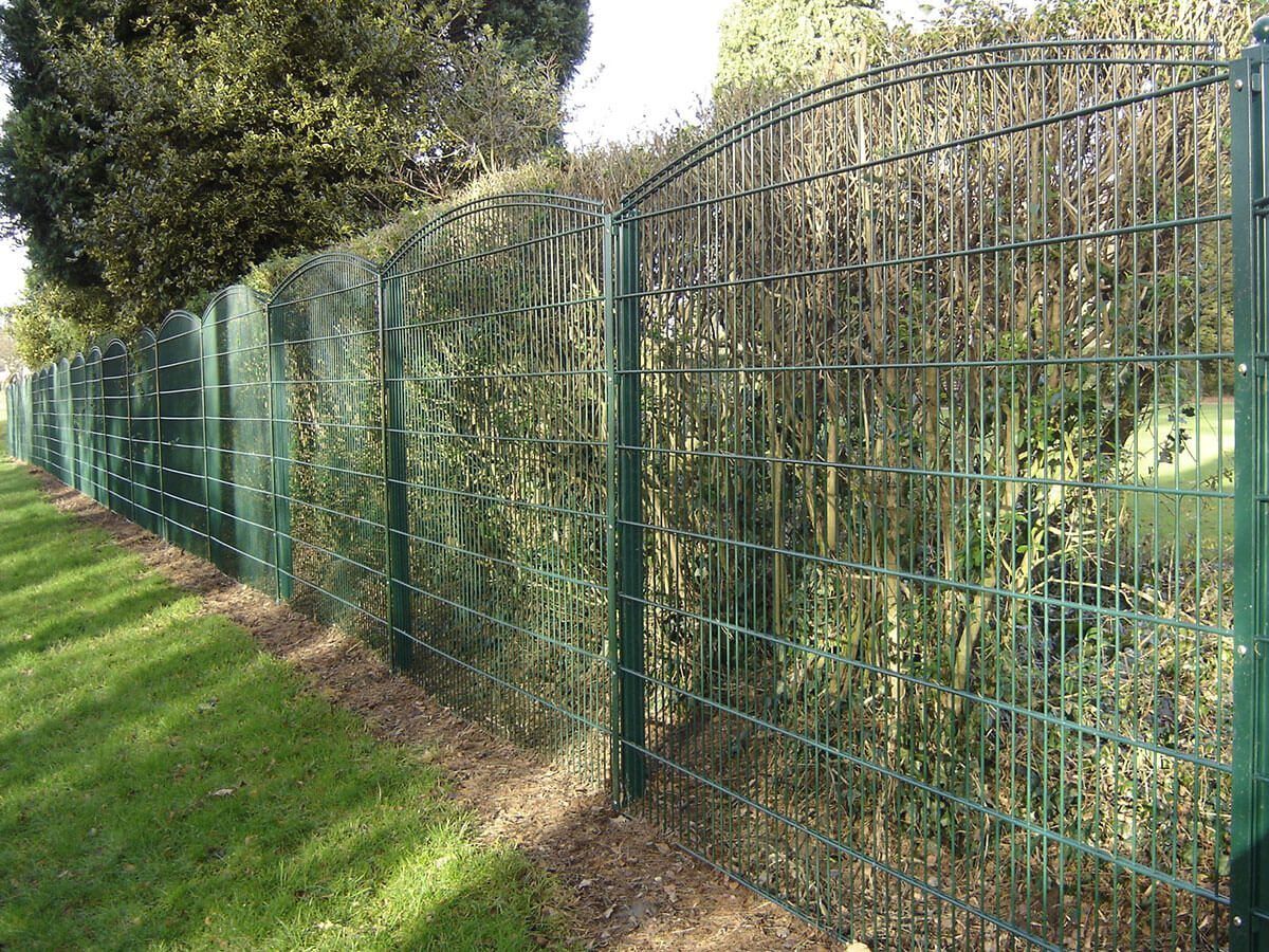 Gemini Convex Twin Wire, Rigid Mesh Perimeter Fencing | Zaun