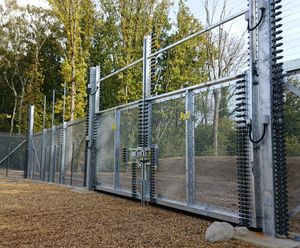 ArmaWeave Gates - steel mesh security gates for fences and access control