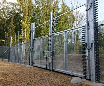 ArmaWeave Gates - steel mesh security gates for fences and access control