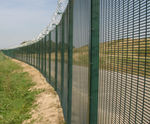 HiSec 358 - welded steel anti-climb perimeter fencing