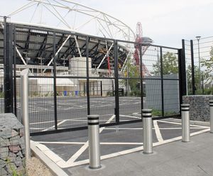 SR1 (A1) vehicle gates - security rated