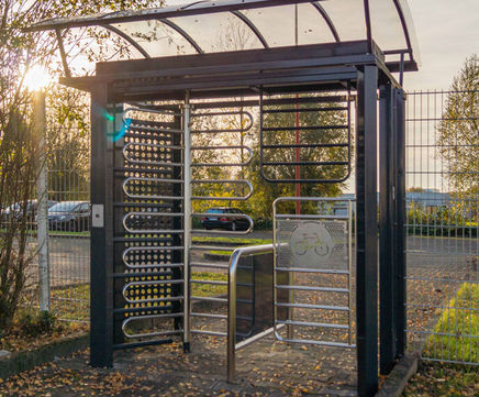 Avon TurnSec 4.0 turnstile with optional bike access