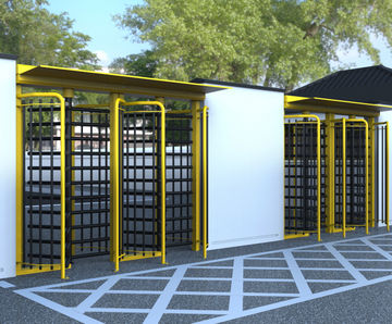 TurnGuard Turnstile - LPCB-rated high-volume turnstile