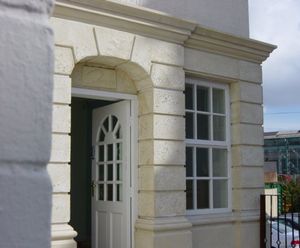 Architectural glass reinforced concrete (GRC)
