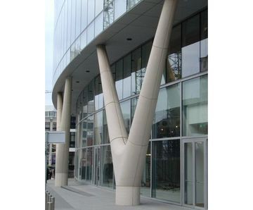 G-Clad glassfibre-reinforced concrete column casing