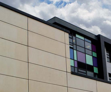 G-Clad glassfibre-reinforced concrete external cladding