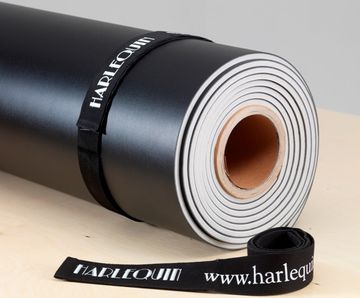 Roll straps to secure floors for storage or transit