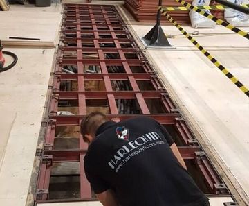 Permanent sprung floor installation service