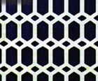 Architectural perforated grilles - aluminium
