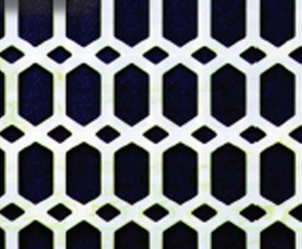 Architectural perforated grilles - aluminium