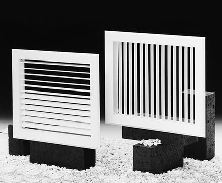 DDV/DDH double deflection, adjustable supply air grilles
