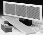 RCDD reversible louvre, adjustable grilles