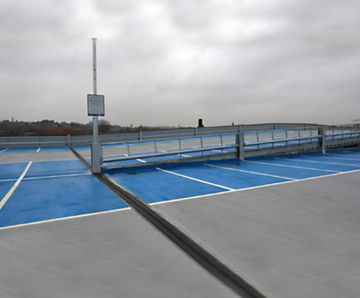 Expansion joints - Banbury station multi-storey car park