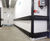 Service corridor wall protection for shopping centre 2