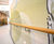 Curved Oak Handrail and Acrovyn Protection for Clinic 2