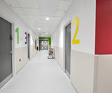 Acrovyn wall protection package for hospital building - on this page