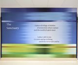Acrovyn by Design® bespoke wall panels with graphics - on this page