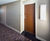 Door protection with faux wood finish for hotel 1