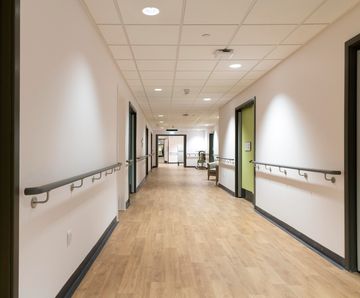 Wall protection products for new healthcare village