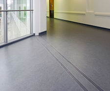 CS gasketed floor expansion joint covers