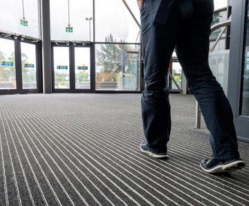 Retail park entrance matting – Soar at intu Braehead