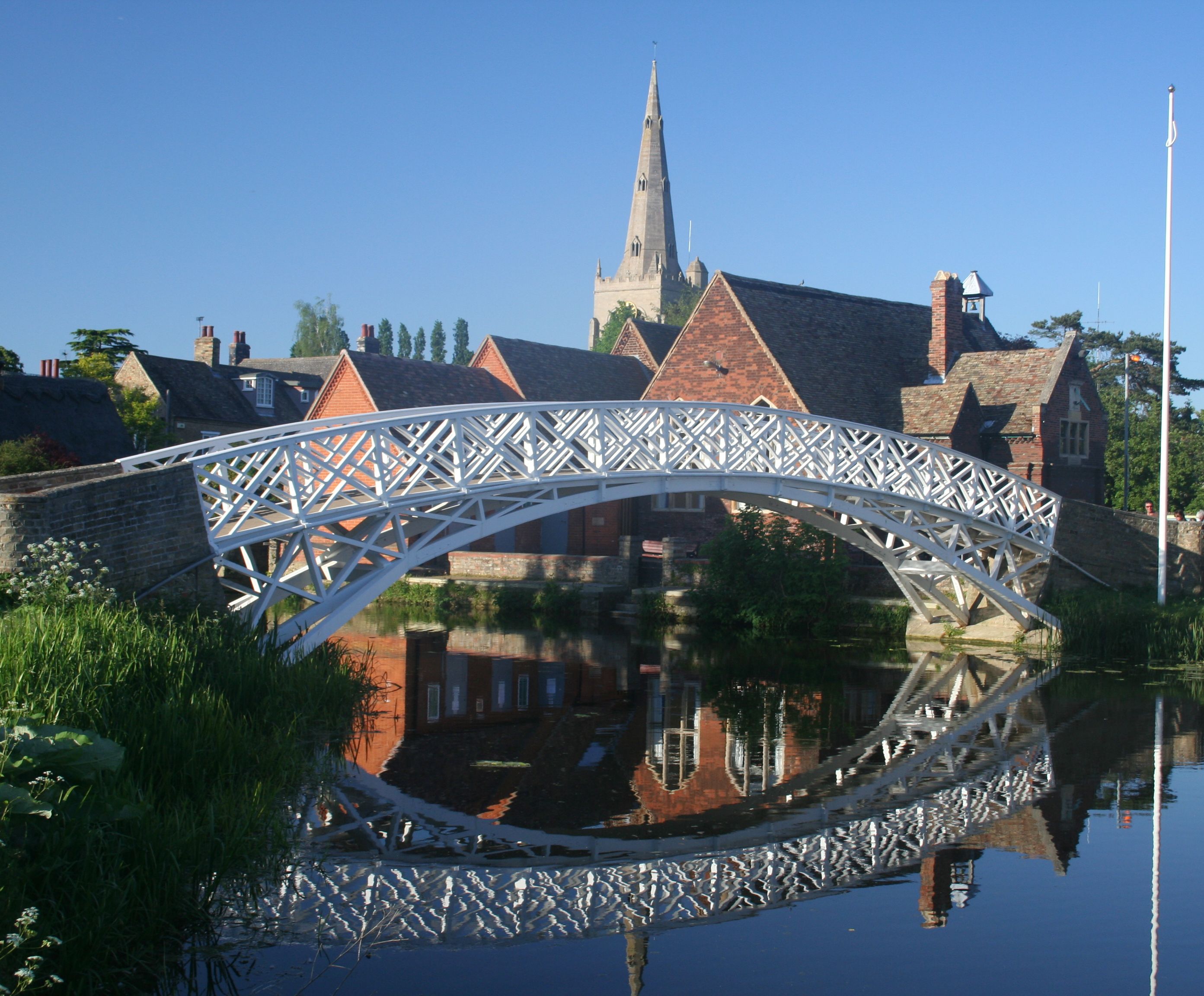 All timber exact replica Chinese bridge Godmanchester CTS Bridges