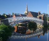 All-timber exact replica Chinese bridge, Godmanchester - on this page