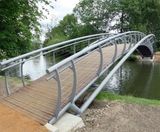 Tubular truss bridge over River Cherwell, Christ Church - on this page