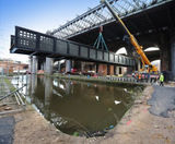 Vierendeel truss bridge - Potato Wharf, Manchester - on this page
